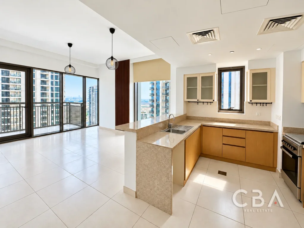 Bright Modern High-Rise Apartment Interior