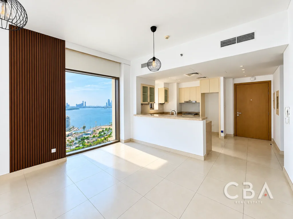 Bright Waterfront Apartment Interior