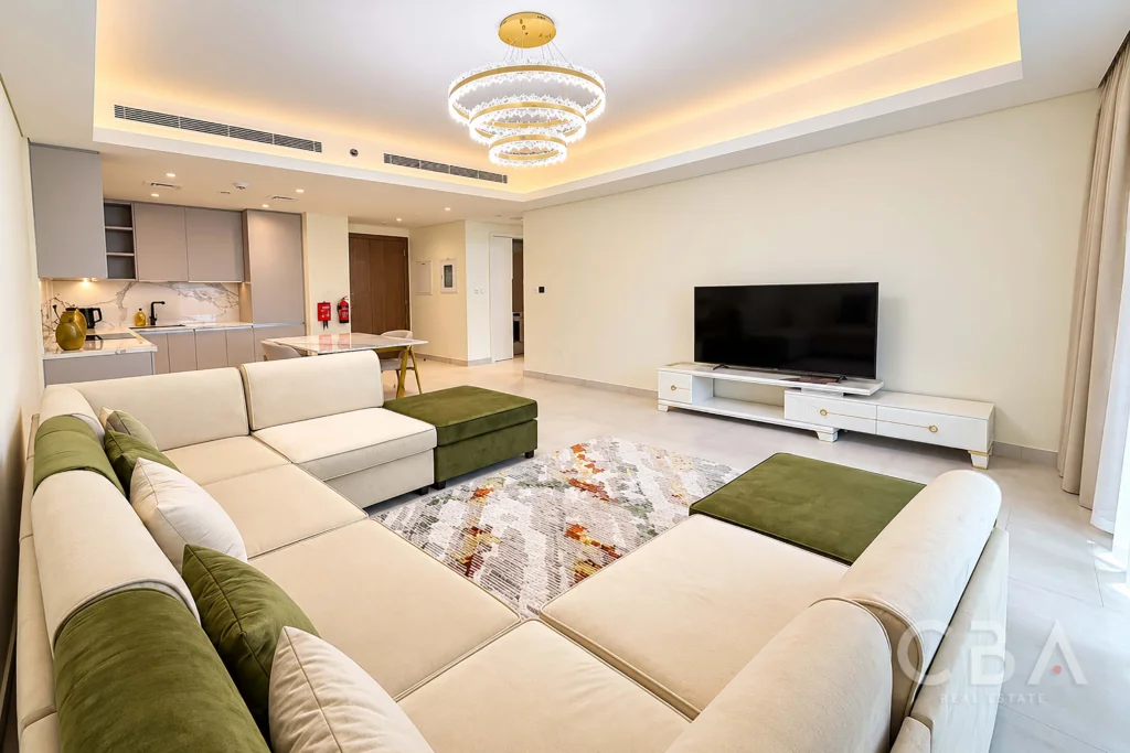Modern Luxury Open-Plan Living Space