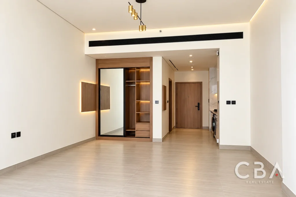 Modern Warm-Toned Apartment Interior