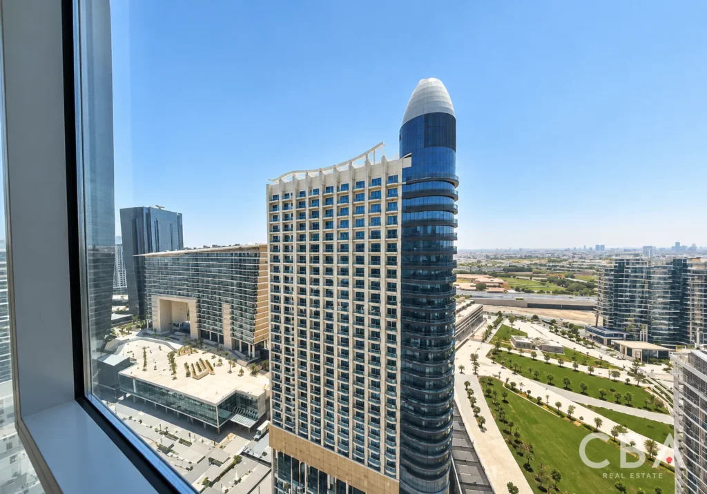 Panoramic Modern Cityscape View