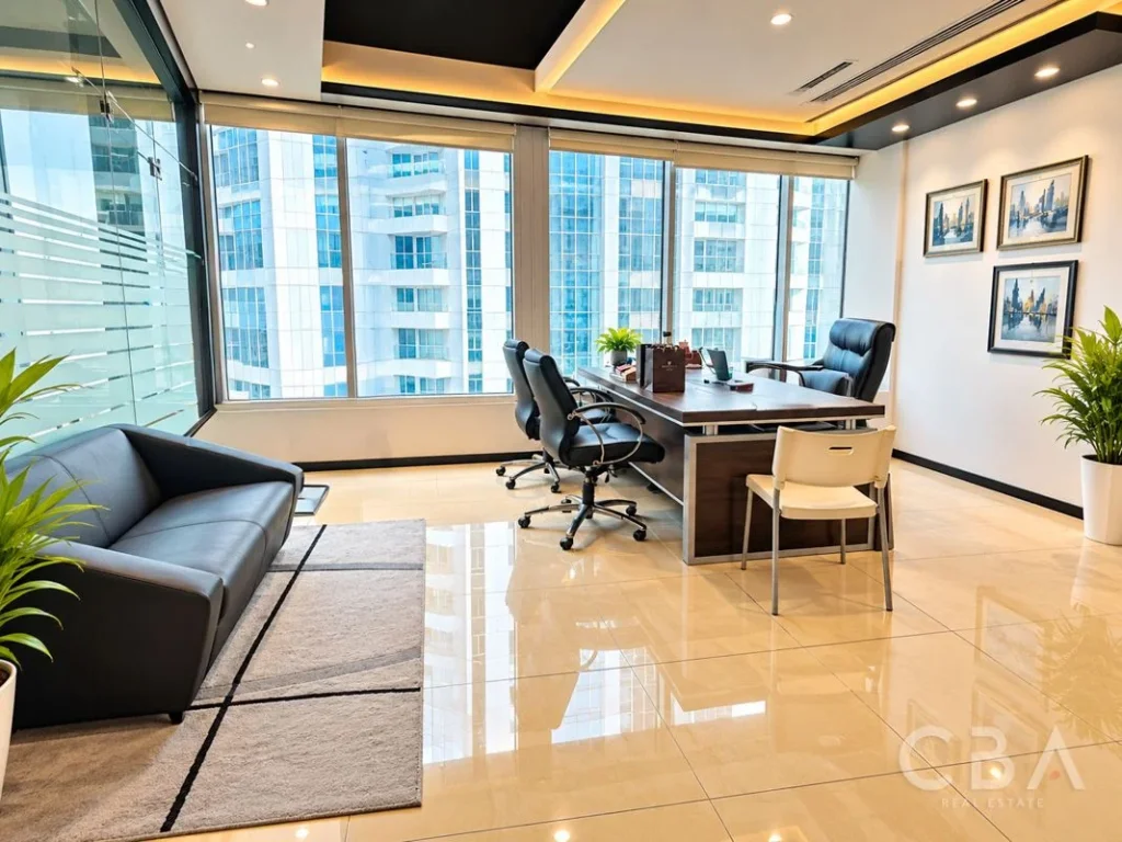 Furnished Office | High Floor | Bright Spacious