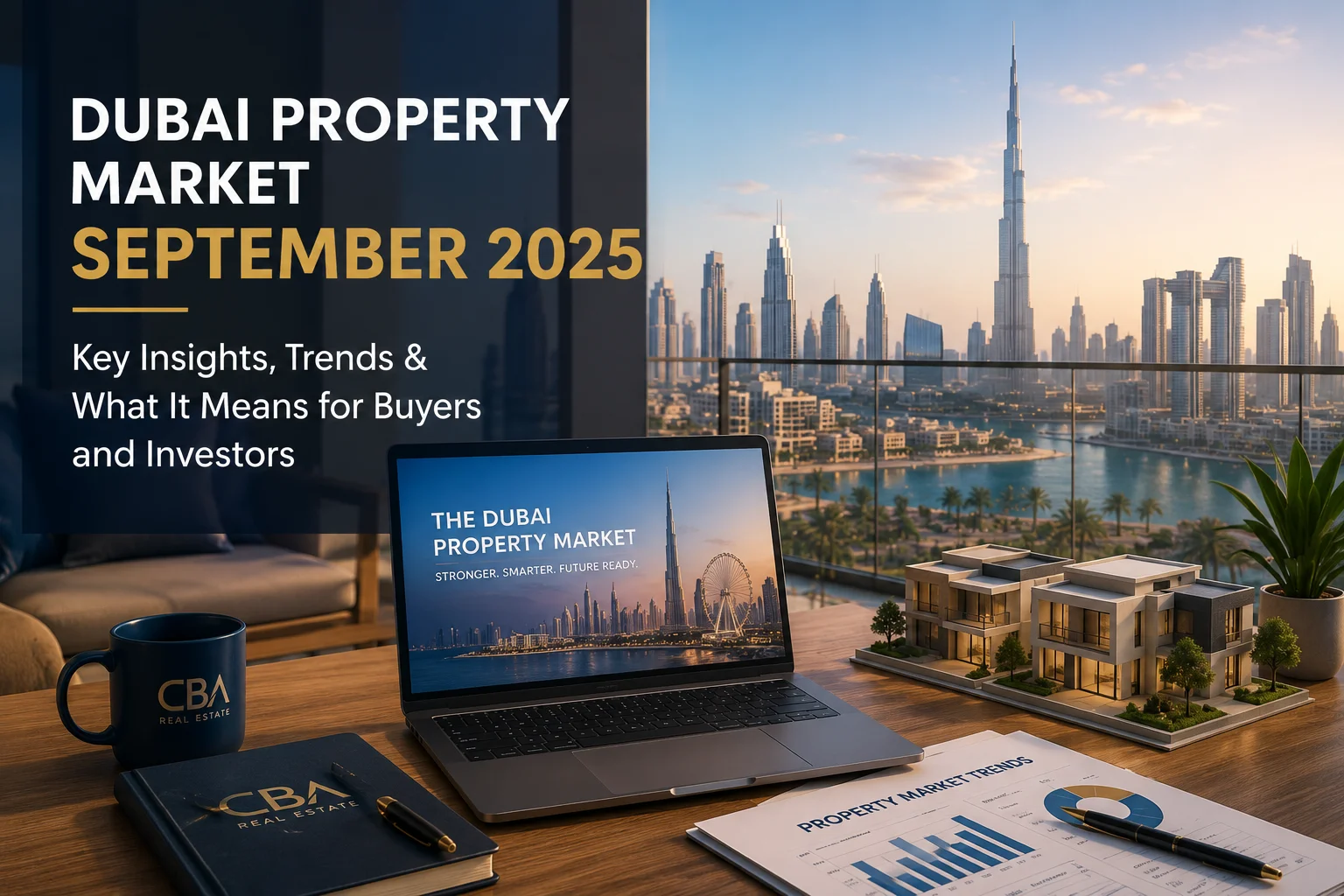 Dubai Property Market September 2025: Off-Plan Apartments Lead, Villas Split, and Cash Buyers Take Control