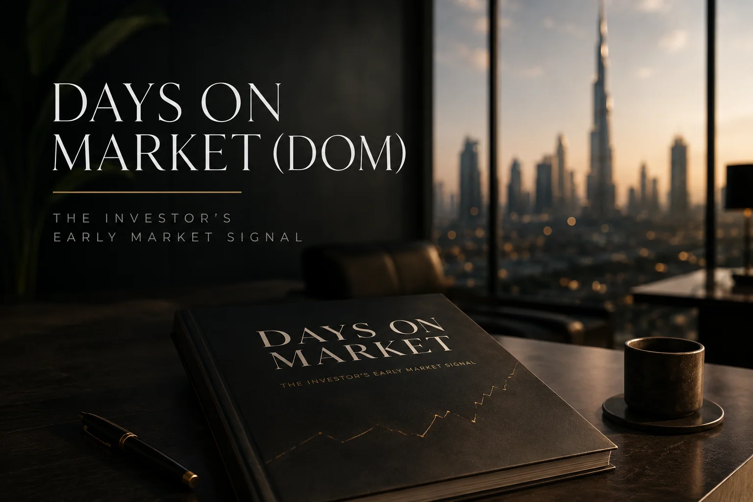 Days on Market in Dubai Real Estate: The Early Signal Investors Should Watch Before Prices Move